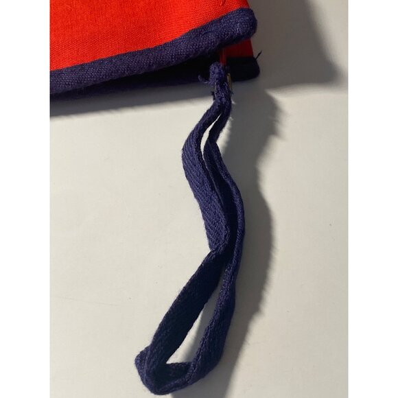 Walt Disney Minnie MOUSE POWER Red Wristlet Hand Bag Purse MISSING ZIP PULL vtg - Picture 9 of 16